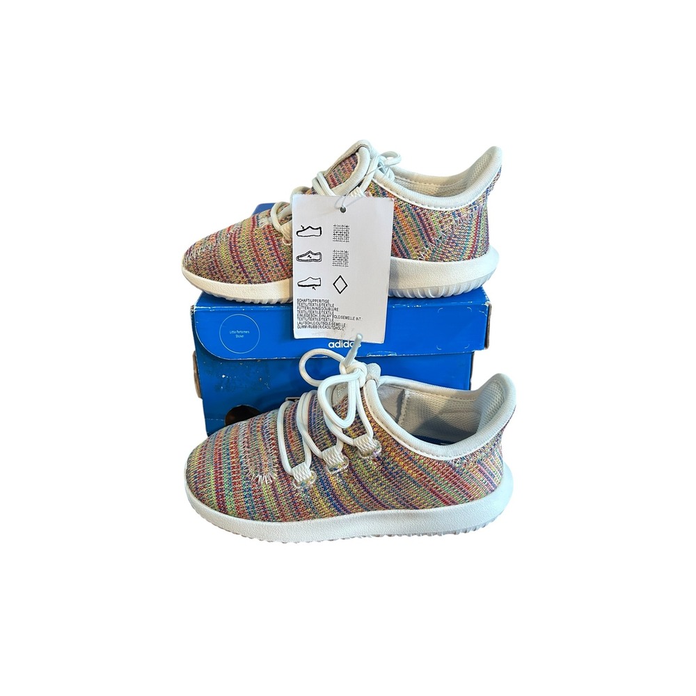 Adidas Originals Tubular Shadow Toddler Shoes Multicolor Knit DB3058 NEW‎ Girl 9
